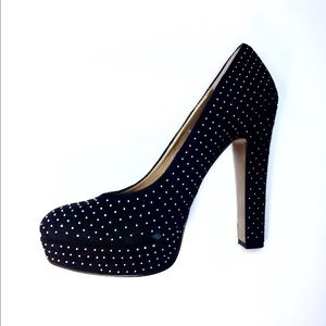 BCBG Black High Heels || BG-JOYSS